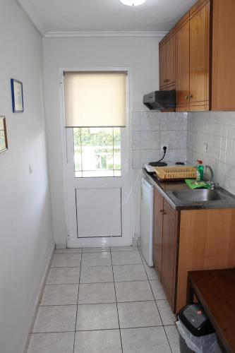 Kuchyň nebo kuchyňský kout v ubytování Villa Maria mola