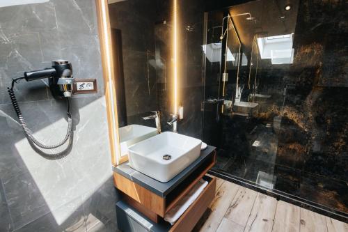 Koupelna v ubytování Hotel Goya Boutique