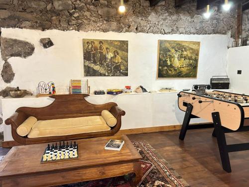 A seating area at Casa La Aldaba