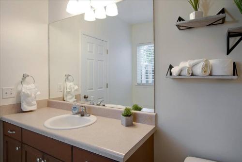 Koupelna v ubytování Relax & Unwind Near Savannah