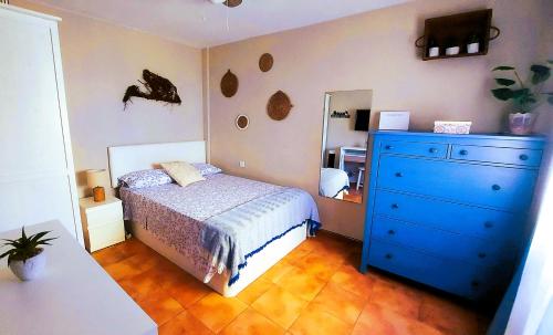 Postel nebo postele na pokoji v ubytování Casa La Tapita