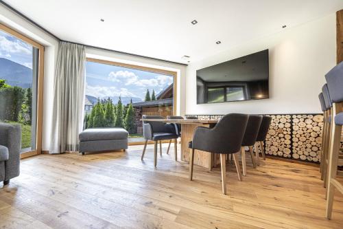 Posezení v ubytování Chalet Berna