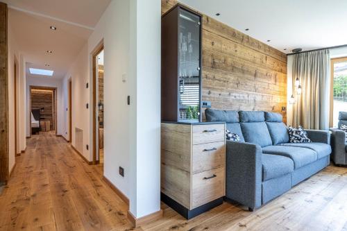 Posezení v ubytování Chalet Berna