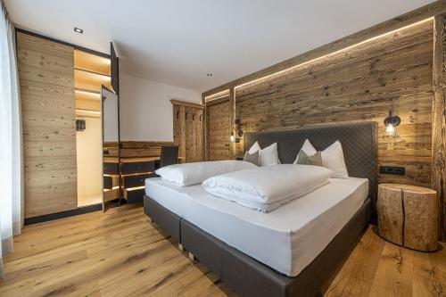 Postel nebo postele na pokoji v ubytování Chalet Berna