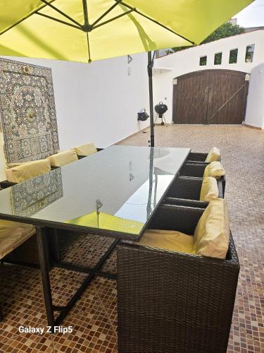 Ruang duduk di Villa luxueuse prés de la mer