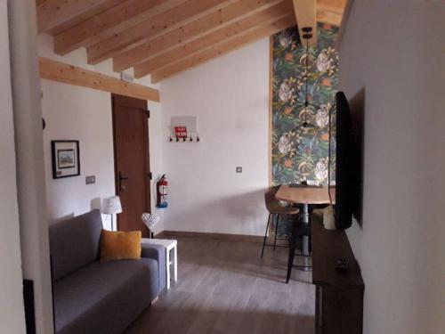 Χώρος καθιστικού στο Moderna y exclusiva Casuca en Arnuero