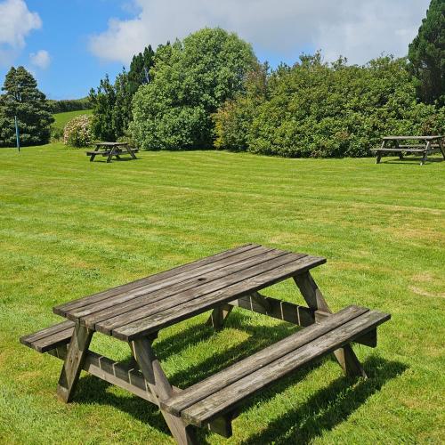 Κήπος έξω από το The West Country Inn