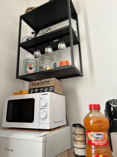 Kuchyň nebo kuchyňský kout v ubytování B&B L'ULIVO