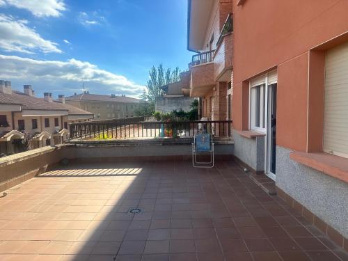 Balkón nebo terasa v ubytování Casa javi etxea