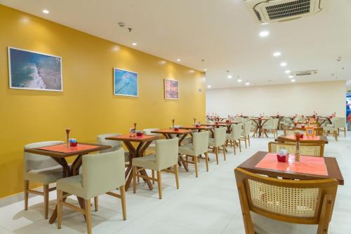 Posezení v ubytování Verano Pajuçara by Tropicalis