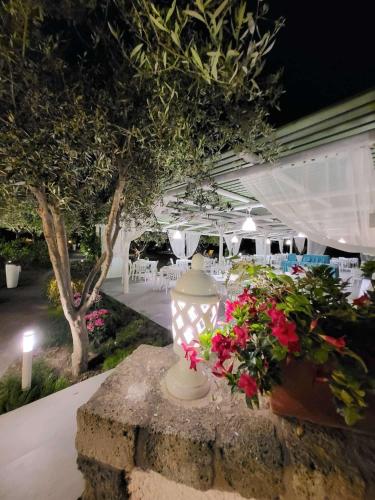 Κήπος έξω από το Hotel Park Victoria