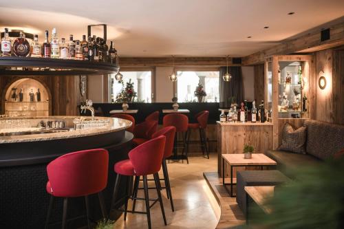 Zona de estar de Alpenheim Charming & Spa Hotel