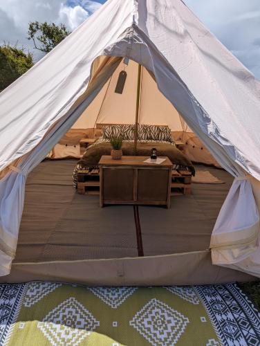Fotografie z fotogalerie ubytování Nolton Coast Bell Tents v destinaci Haverfordwest