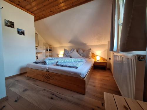 Postel nebo postele na pokoji v ubytování Ferienhaus Christern