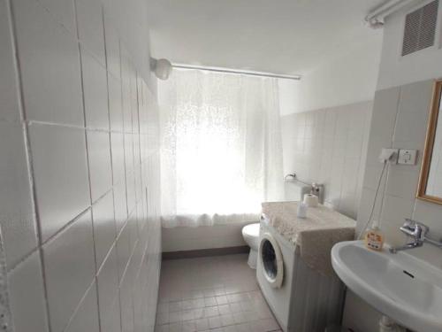 Koupelna v ubytování Domki i pokoje blisko morza