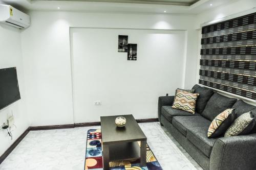 Posezení v ubytování Naas Luxury Apartment