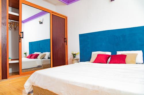 Cocon Ivoire 객실 침대