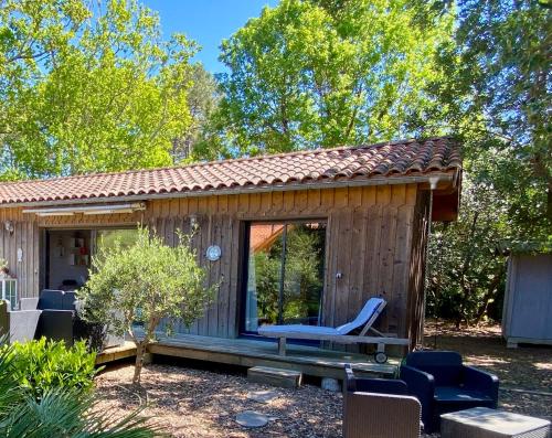 Welcoming chalet with nice garden and terrace