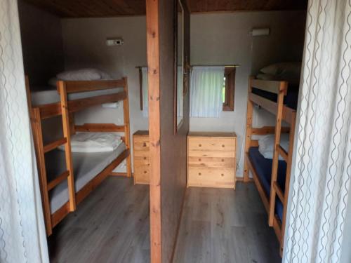Postel nebo postele na pokoji v ubytování Torne Camping - Kano & Fiskecamp
