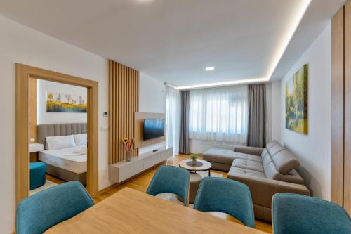 Posezení v ubytování VIP Bogić Apartmani - Recepcija