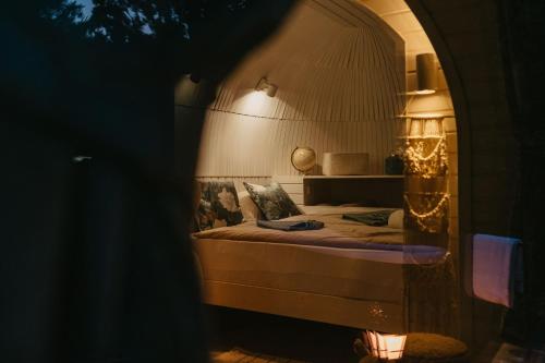 Zona de estar de IGLOO SPA - privátní wellness u Plumlovské přehrady