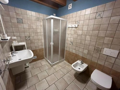 Kúpeľňa v ubytovaní Agriturismo il Fontanile