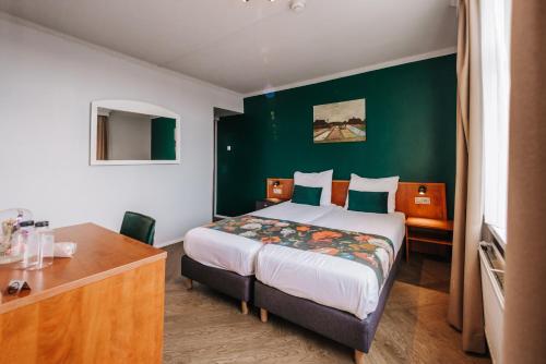Hotel Keurにあるベッド