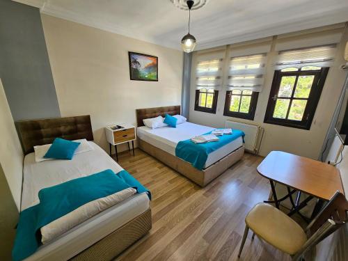Katil atau katil-katil dalam bilik di SULTAN SARAY OTEL