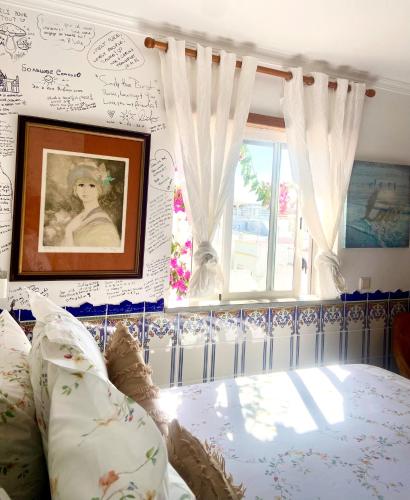 Кровать или кровати в номере Zenit Olhao Bed & Breakfast