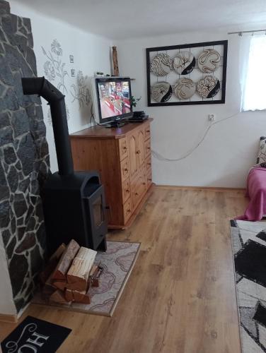 Μια τηλεόραση ή/και κέντρο ψυχαγωγίας στο Apartmán 139