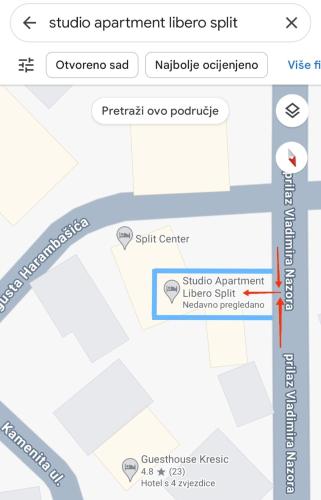 Studio apartment Libero Split