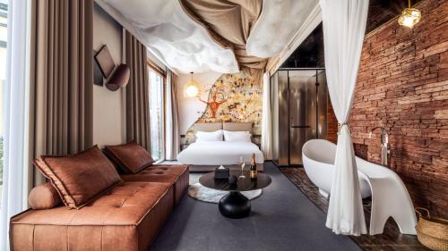 Posezení v ubytování A hotel
