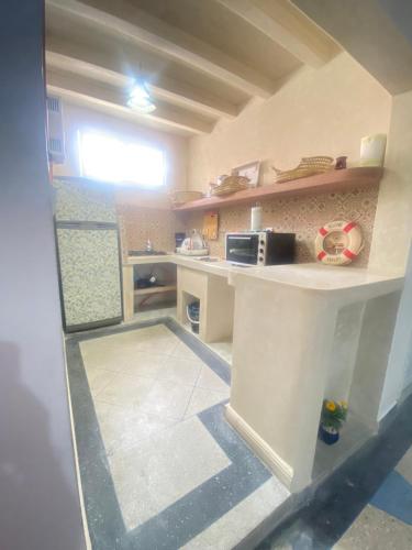 Nhà bếp/bếp nhỏ tại Coastal charme appartement