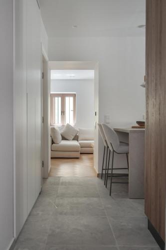 Χώρος καθιστικού στο Plaka House - Boutique Apartments