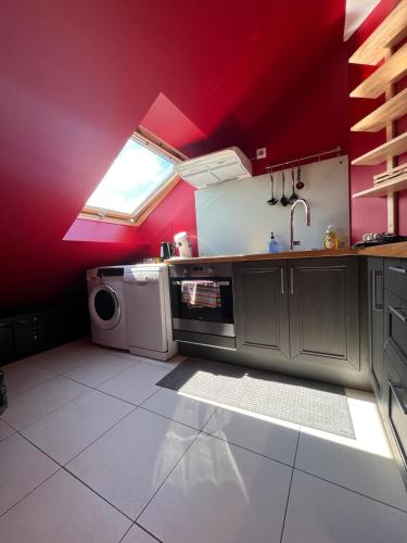 Dapur atau dapur kecil di L'incontournable - Proche de Paris-Orly-Beau F2