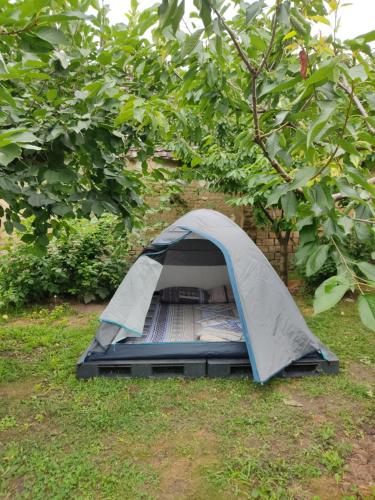 Giardino di camping with sauna
