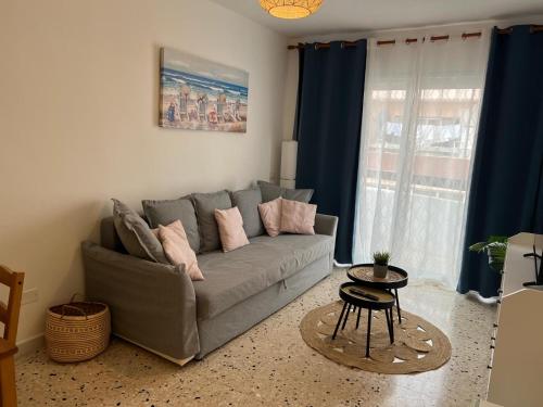 Posezení v ubytování Moonlight Apartment