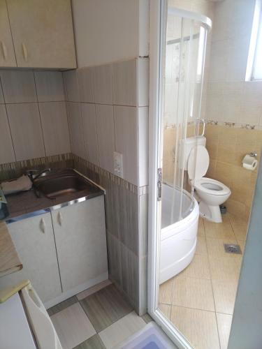 Un baño de Apartmani Pikula