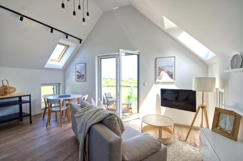 Słoneczny apartament typu studio