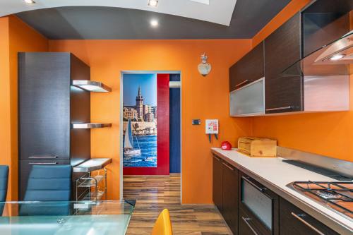 Una cocina o zona de cocina en Coastal Creek