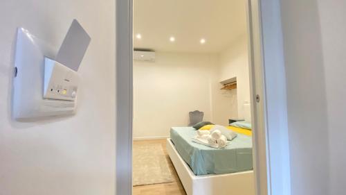 Una cama o camas en una habitación de Cilento Mare Jacuzzi