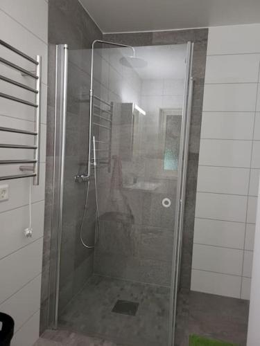 Koupelna v ubytování Villa Tenhult
