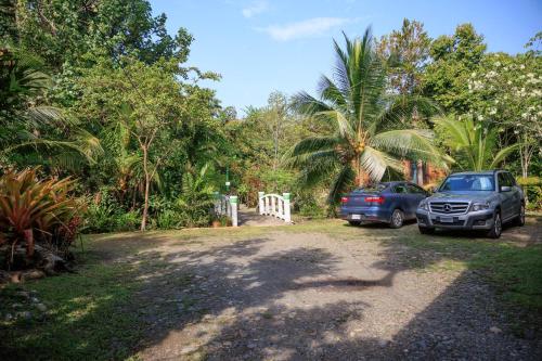 Zahrada ubytování Bungalows Aché Cahuita