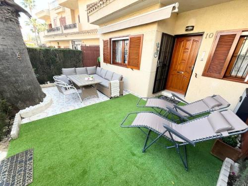 Posezení v ubytování De Bajo De La Palma - Playa Flamenca, Orihuela Costa, La Zenia