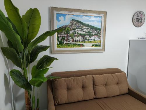 Khu vực ghế ngồi tại Guesthouse Shyti 2