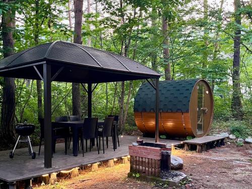 Origami Chalet With open Air bath