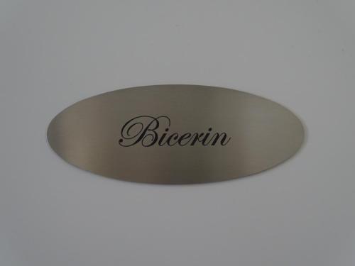a silver cuff bracelet with the word bibliography at Dimora dei Mercanti Suites in Turin
