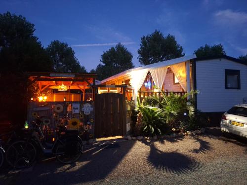 Mobilhome St Aygulf plage Fréjus Strand vakantie