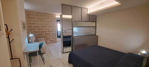 Η κουζίνα ή μικρή κουζίνα στο La Scalinata Suite