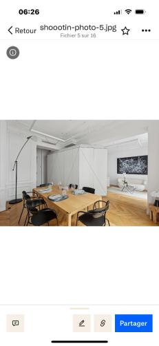 Appartement design au cœur de paris